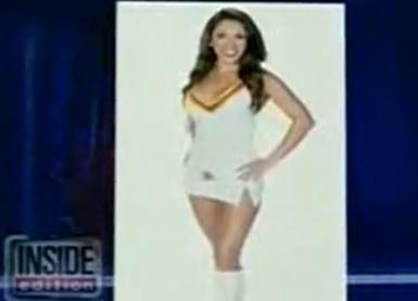Swine Flu Shot Disables NFL Cheerleader - screenshot