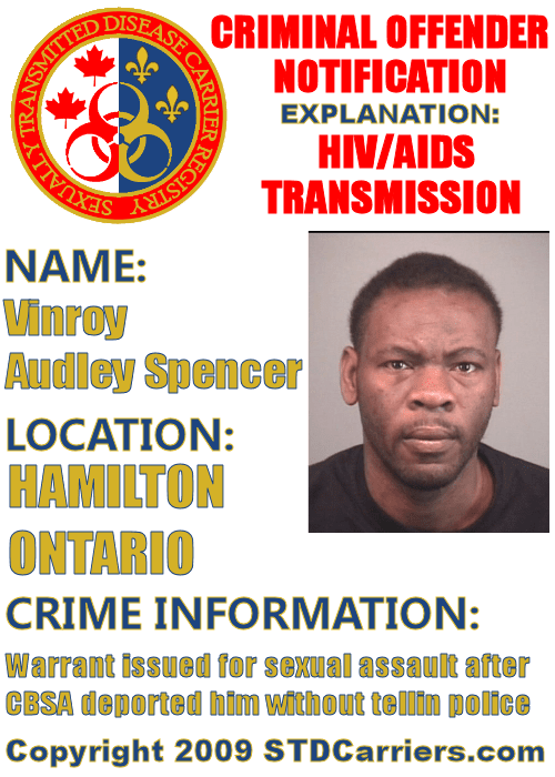 Vinroy Audley Spencer