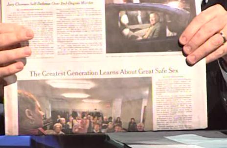 Colbert Report - Safe Sex For Senior Citizens